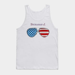 USA GLASSES JAMES BUCHANAN Tank Top